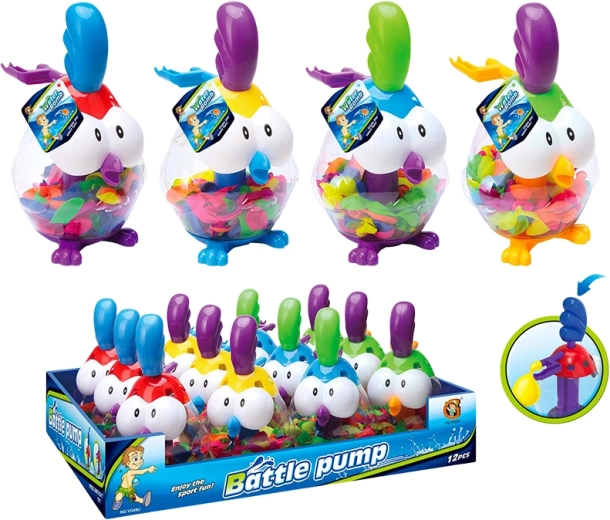 Bombes à eau avec petite pompe – set de 100 pièces