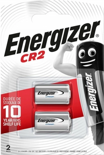 Lithiumbatterie CR2 3V ENERGIZER, Packung mit 2 Stk.