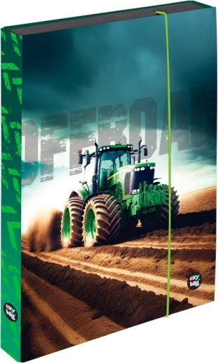 A4 Jumbo schriftendoos met tractormotief Oxybag