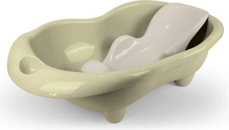 Kinderbadje met ligstoeltje Hippo, lichtgroen