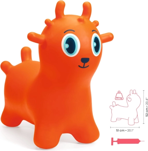 Springend speelgoedpaardje Djeco Sunny