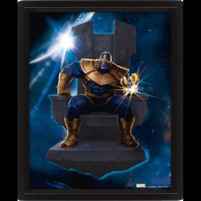 3D schilderij Avengers: Thanos