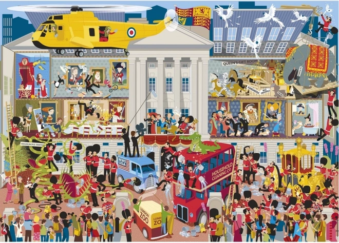 Gibsons Puzzle Buckingham Palace – Behind the Scenes (1000 pieces)
