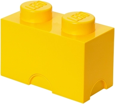 Boîte de rangement Lego 2 – jaune