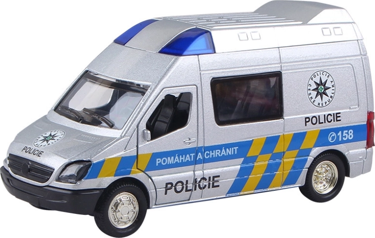 Voiture de police avec fonctions son et lumière