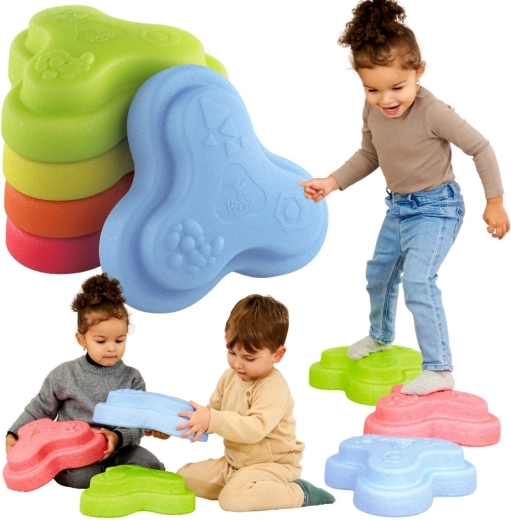 Big Heppy sensorische stenen voor balans en creatief spel