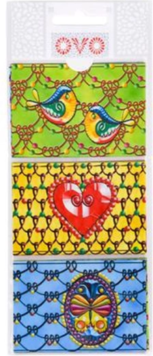 Krimpfolie voor paaseieren – motief traditioneel Tsjechisch draadwerk