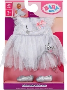BABY born ballerina dress for 43 cm doll