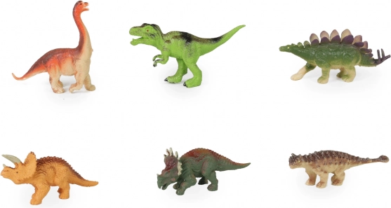 Set of Dinosaurs in a Box, 6 pcs
