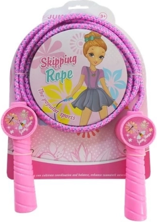 Springtouw voor kinderen roze