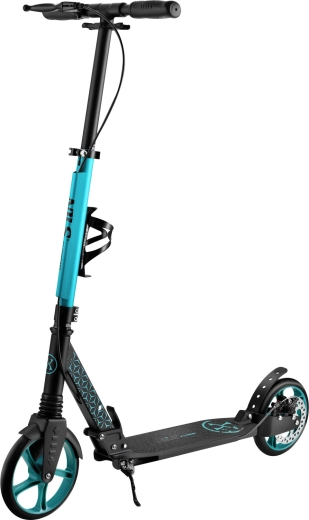 Trottinette pliable NILS Extreme HM124T avec frein à disque – turquoise