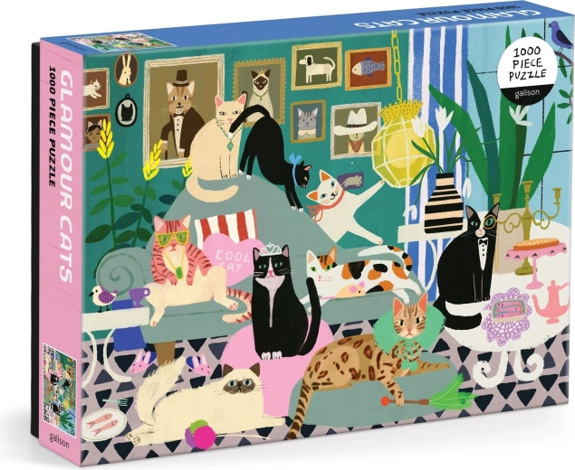 Puzzel Betoverende Katten 1000 stukjes GALISON