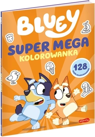 Bluey Super Mega Coloring Book