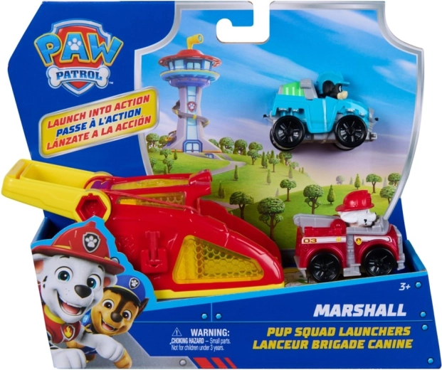 PAW Patrol lanceerset Marshall – dubbelpak raceauto’s