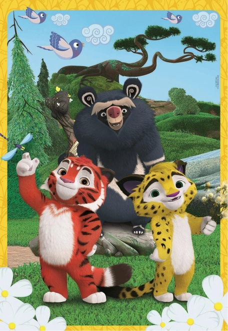 Clementoni Puzzle Leo and Tig 104 pieces