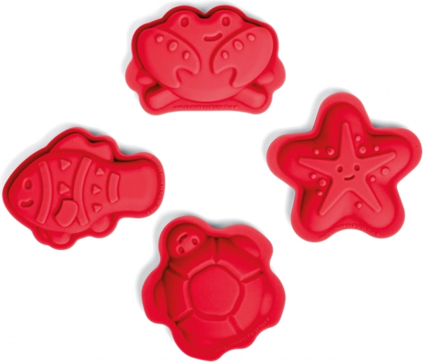 Siliconen zandvormpjes van Bigjigs Toys