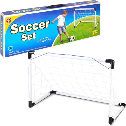 Set de football – 2 cages avec ballon et pompe
