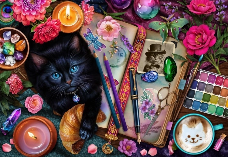 Puzzle Chats malins 1000 pièces BLUEBIRD