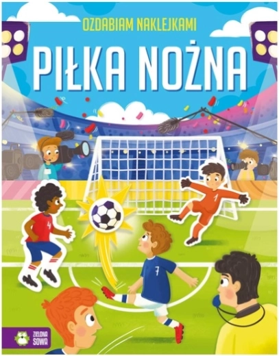Decorate with Stickers: Football