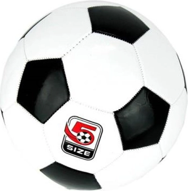 Ballon de football noir‑blanc