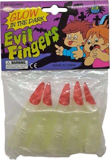 Glow-in-the-dark Fingers – Set of 5