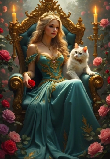 Puzzle Bluebird Reine des roses 1000 pièces