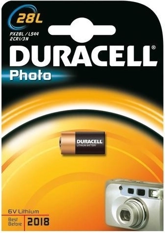 Lithium-Fotobatterie Duracell PX28L 6 V
