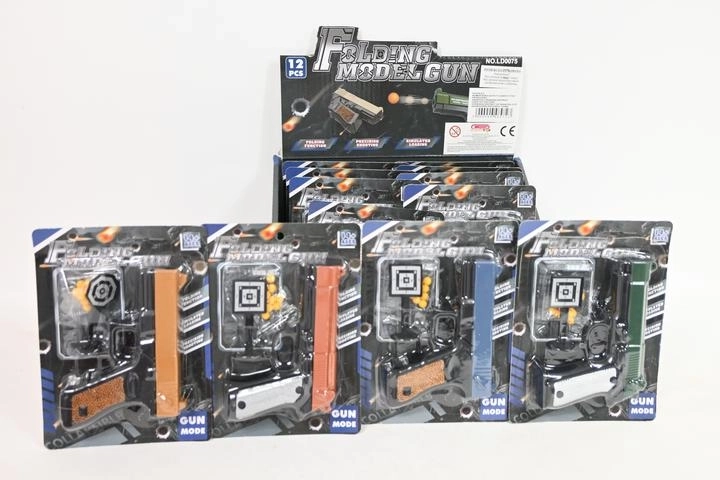 Pistolet à billes – mini jeu d’adresse (1 pièce, envoi aléatoire)