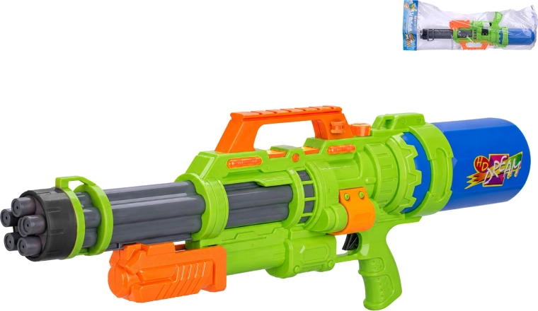 Pistolet à eau vert avec pompe 68 cm