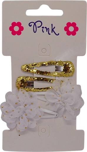 Barrettes pour filles, lot de 4 pièces