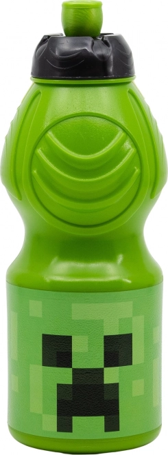 Kindersportfles 400 ml Minecraft groen