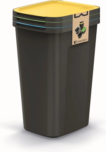 Compacta Q Flap Plus Waste Bin Set 3×50 L