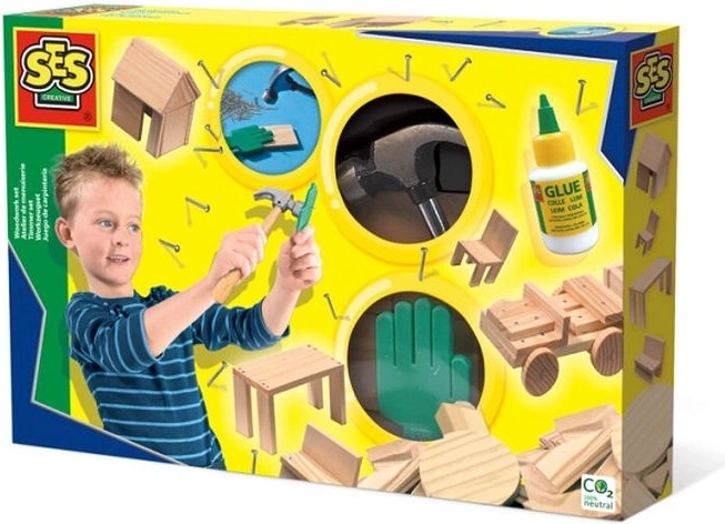 SES Creative set voor de kleine timmerman