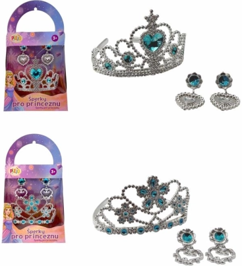Plejo jewelry for a princess – magical set of crown and earrings
