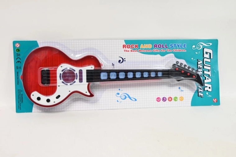 Guitare électrique pour enfant sous blister