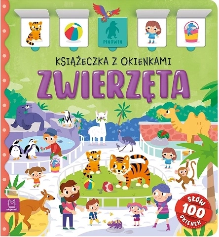 Animals – flap book: 100 flaps, 100 words