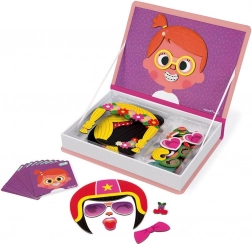 Magnetibook Visages Amusants pour Filles