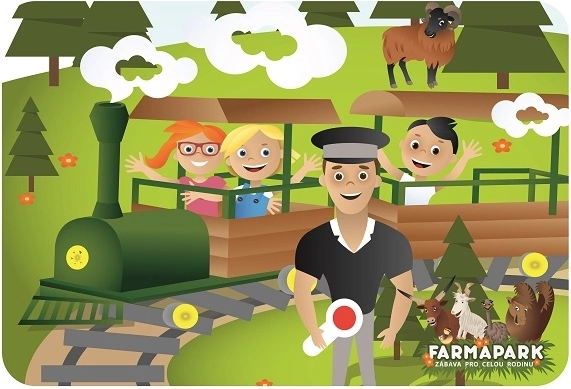 Prime 3D kinderen placemat Farmapark