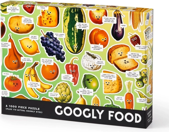 Puzzel Googly Food 1000 stukjes