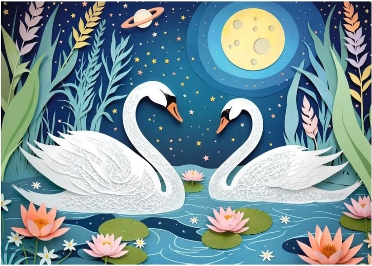 Puzzel Afspraak bij maanlicht 1000 stukjes CHERRY PAZZI