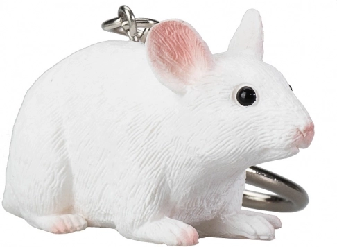 Realistic Mouse Keychain