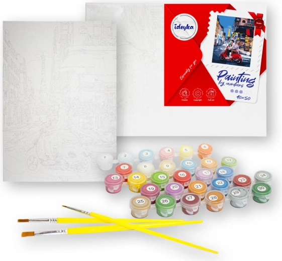 Schilderen op nummer set 40x50cm Amazing Poppies