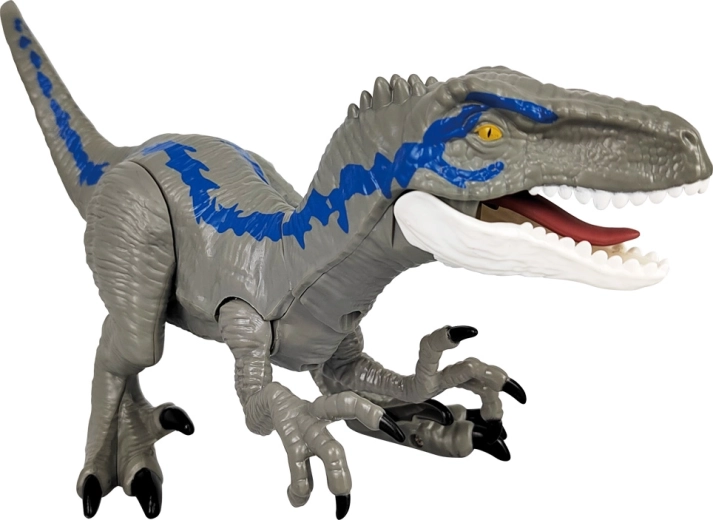 Dinosaure Vélociraptor 27 cm avec son