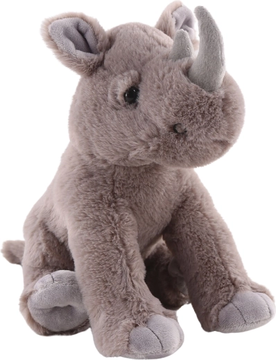 Plush Sitting Rhinoceros 25 cm