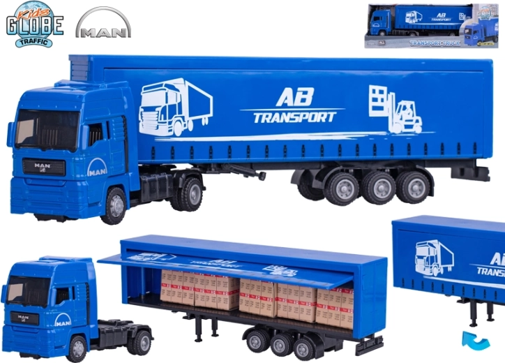 Kids Globe Traffic Lkw MAN 30 cm mit Freilauf