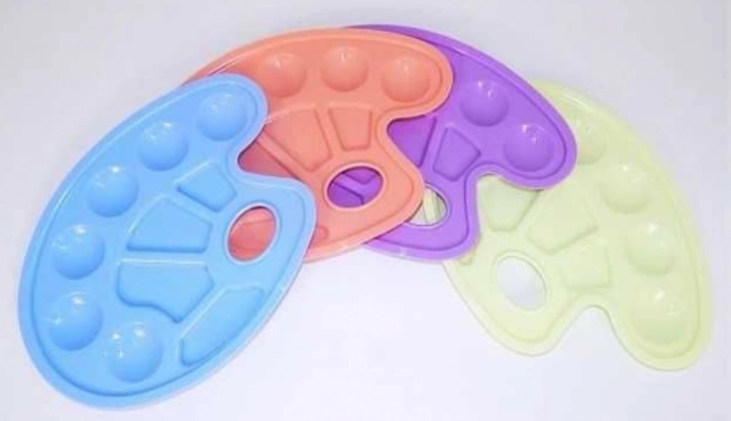 KOH-I-NOOR Paint Palette, 6 wells, pastel