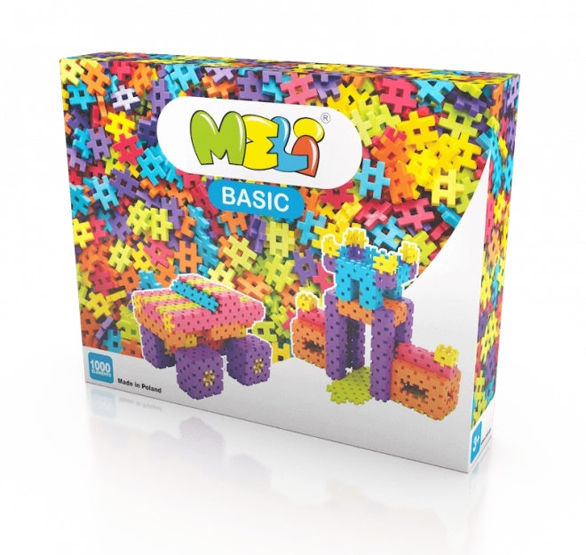 Jeu de construction Meli Basic 1000 pcs