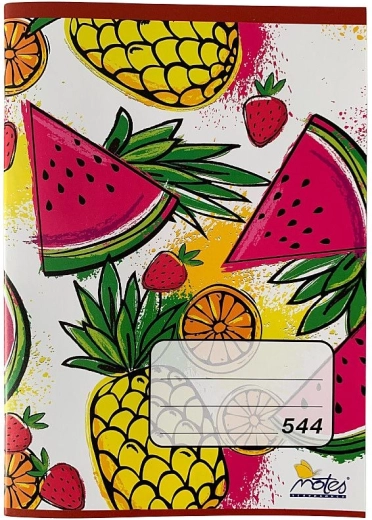 A5 Notebook, 40 Sheets, Ruled, Wood-free Paper