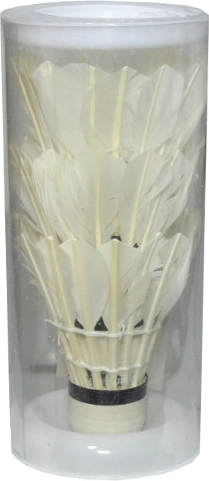 Volants de badminton en plume – lot de 3 pcs