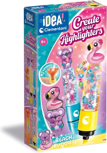 Clementoni IDEA kit créatif pour fabriquer des surligneurs FRIENDS